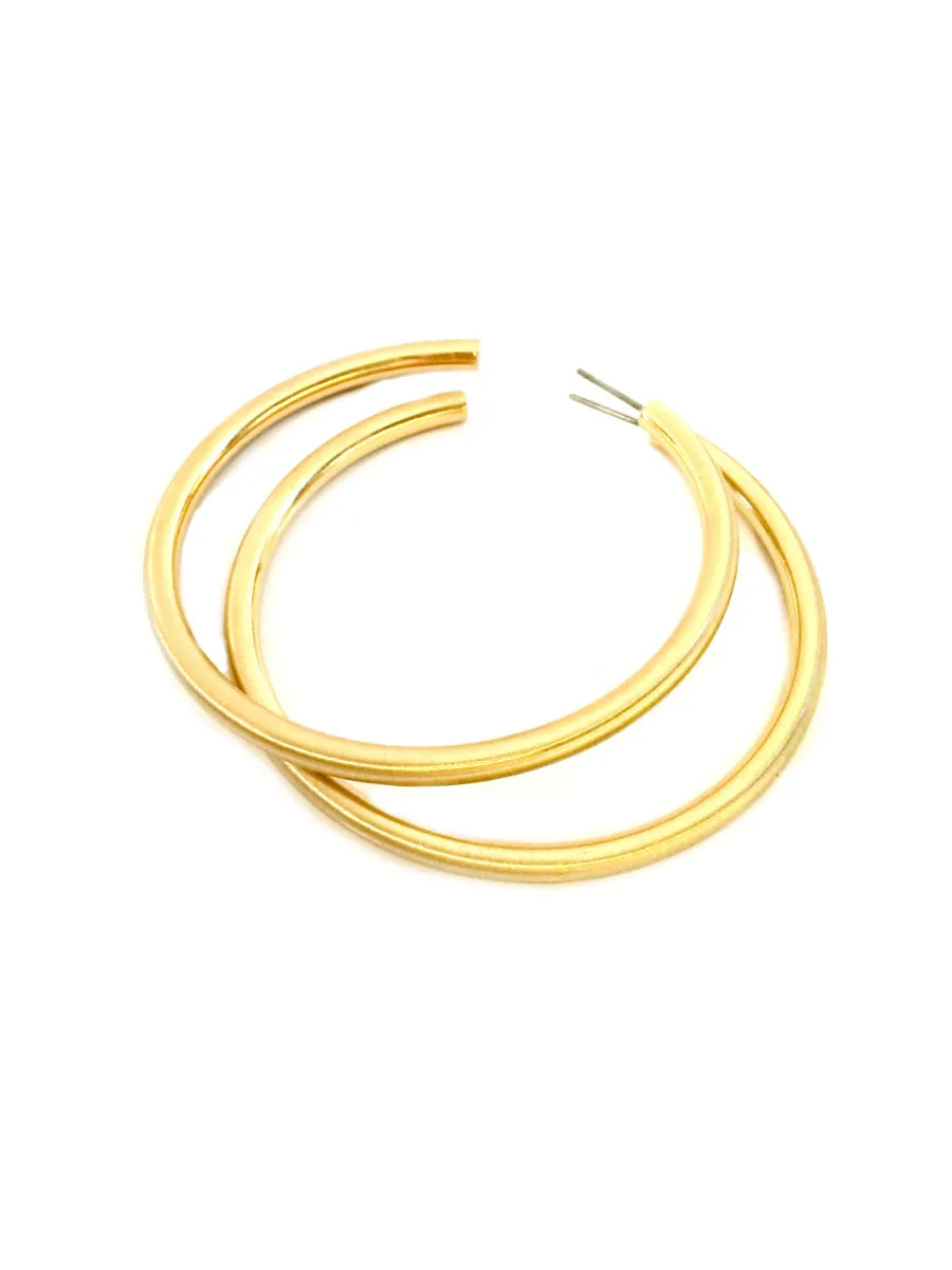 Satin Tube Hoops