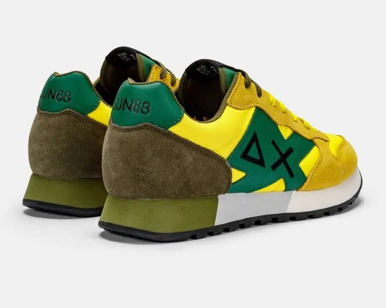 SNEAKERS JAKI SOLID GIALLO