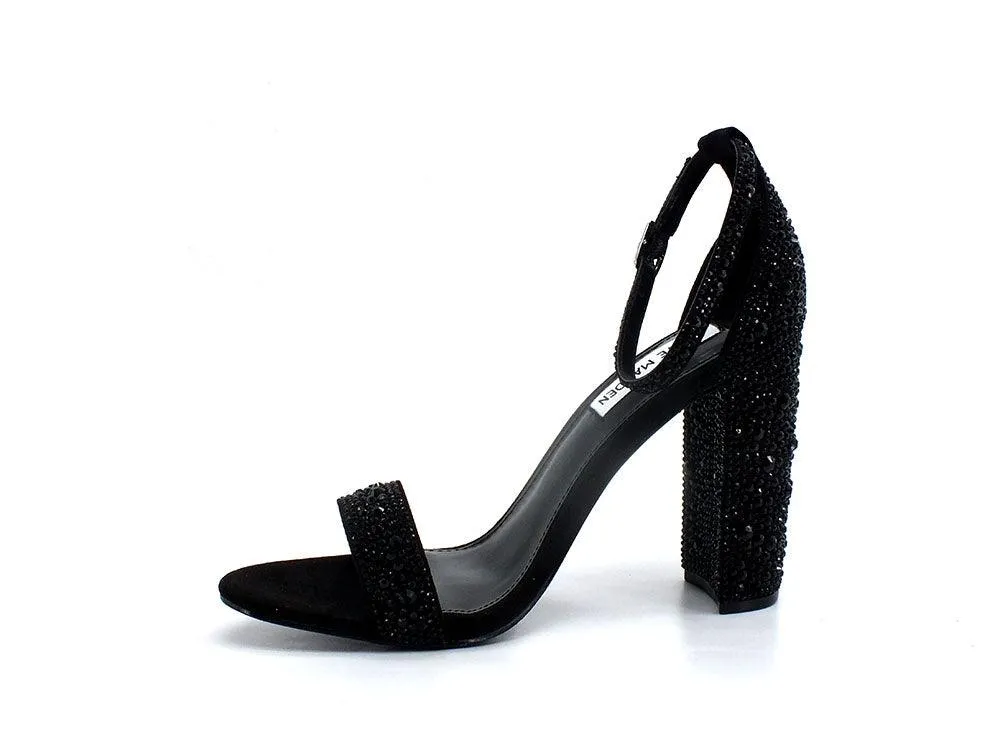 STEVE MADDEN Carrson-G Sandalo Tacco Strass Black Stone CARR05S1