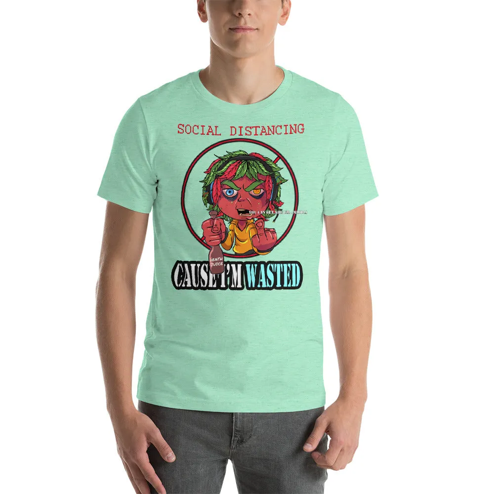 STINKE KUSH LOSER HEAD Short-Sleeve Unisex T-Shirt