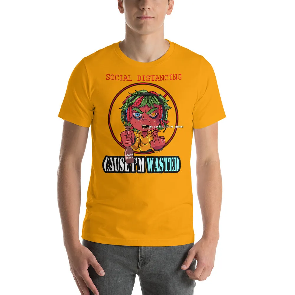 STINKE KUSH LOSER HEAD Short-Sleeve Unisex T-Shirt