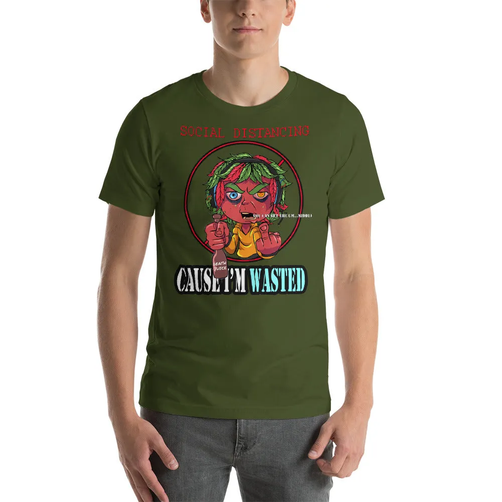 STINKE KUSH LOSER HEAD Short-Sleeve Unisex T-Shirt