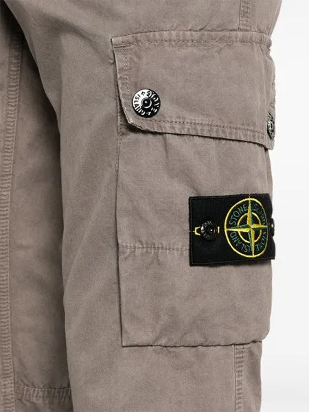 Stone Island Cotton cargo trousers brown