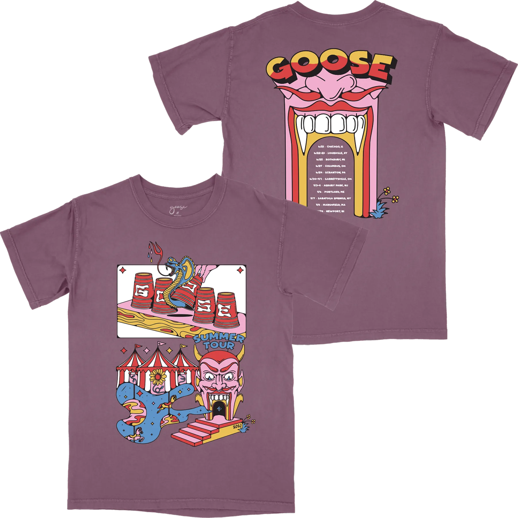 Summer Circus Tour T-Shirt