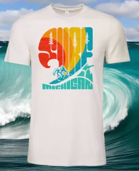 Surf Michigan Unisex T-Shirt | Tee See Tee Exclusive