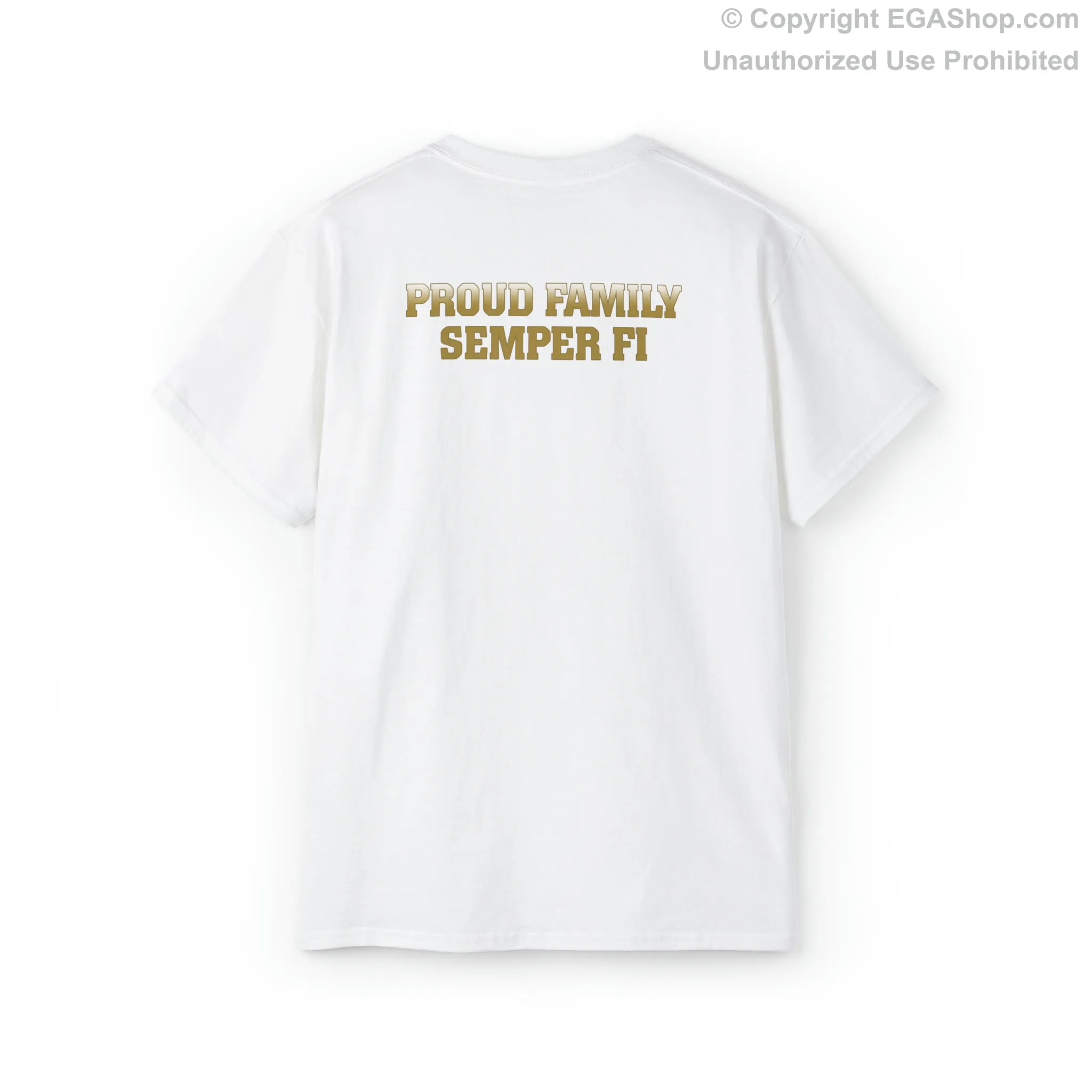 T-Shirt: Alpha Co. MCRD San Diego (EGA   Back Proud Family)