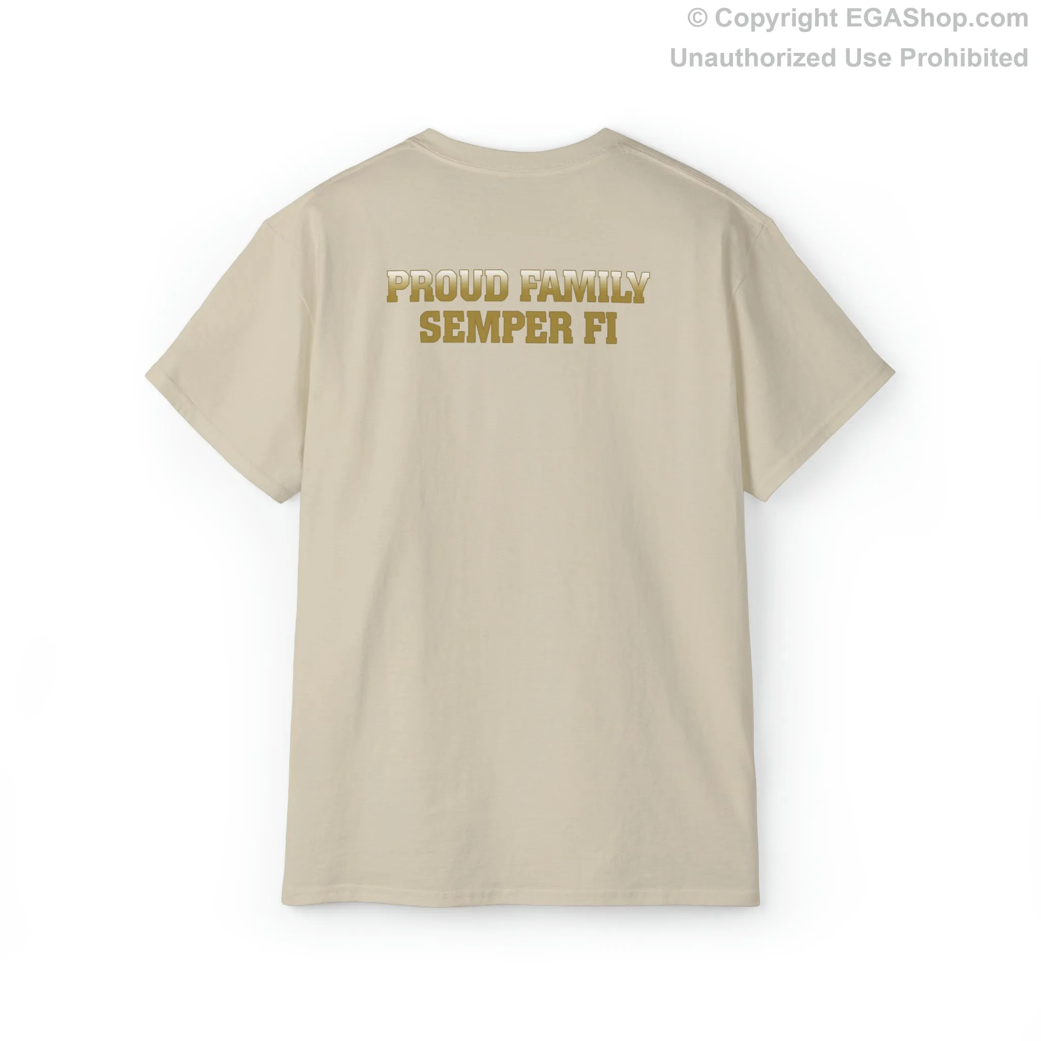 T-Shirt: Alpha Co. MCRD San Diego (EGA   Back Proud Family)