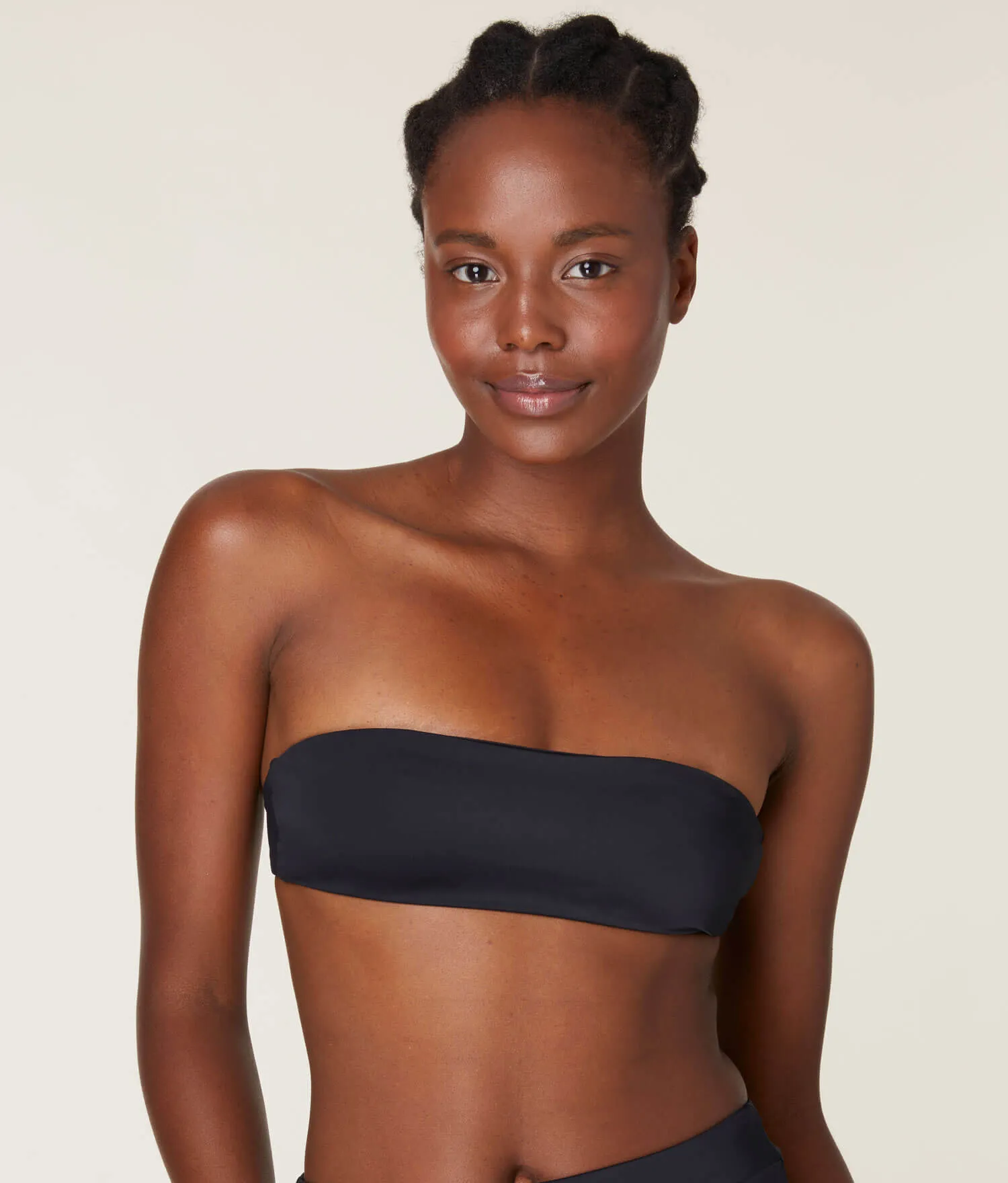 The Bora Bora - Top - Eco Nylon - Black