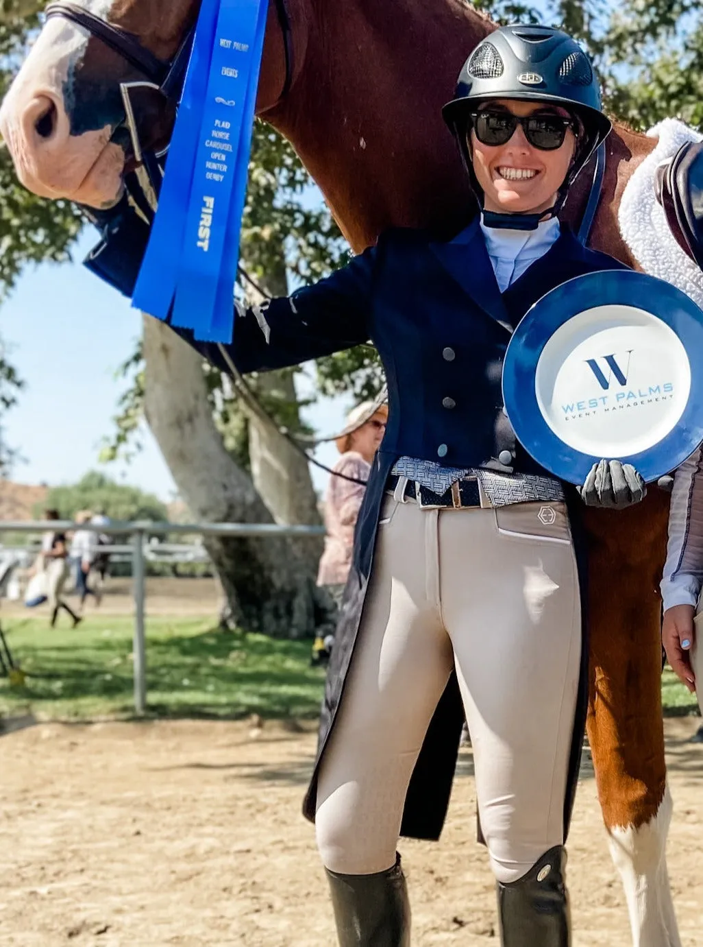 The Finley Breech in Show Tan