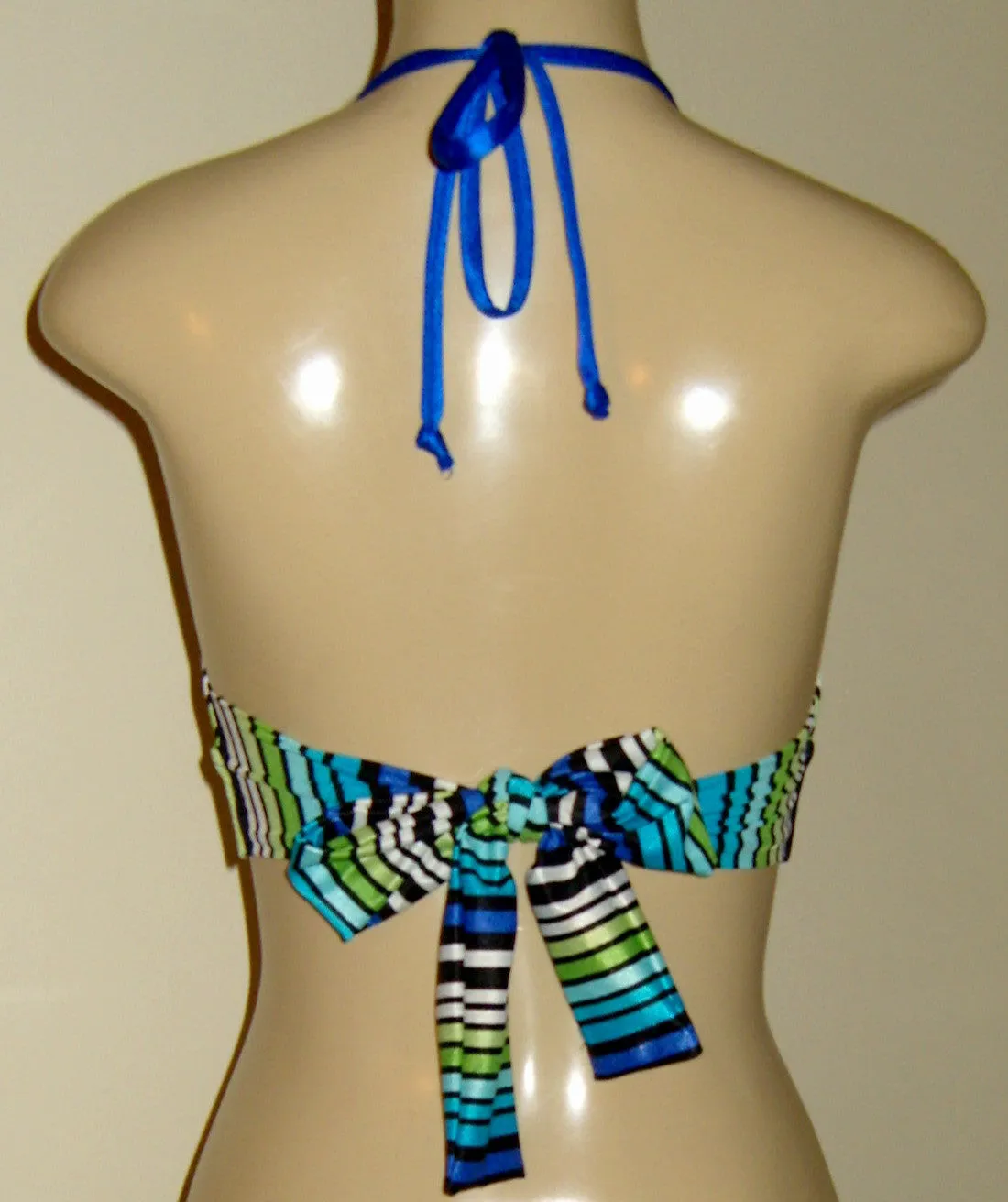 Triangle halter bikini tops