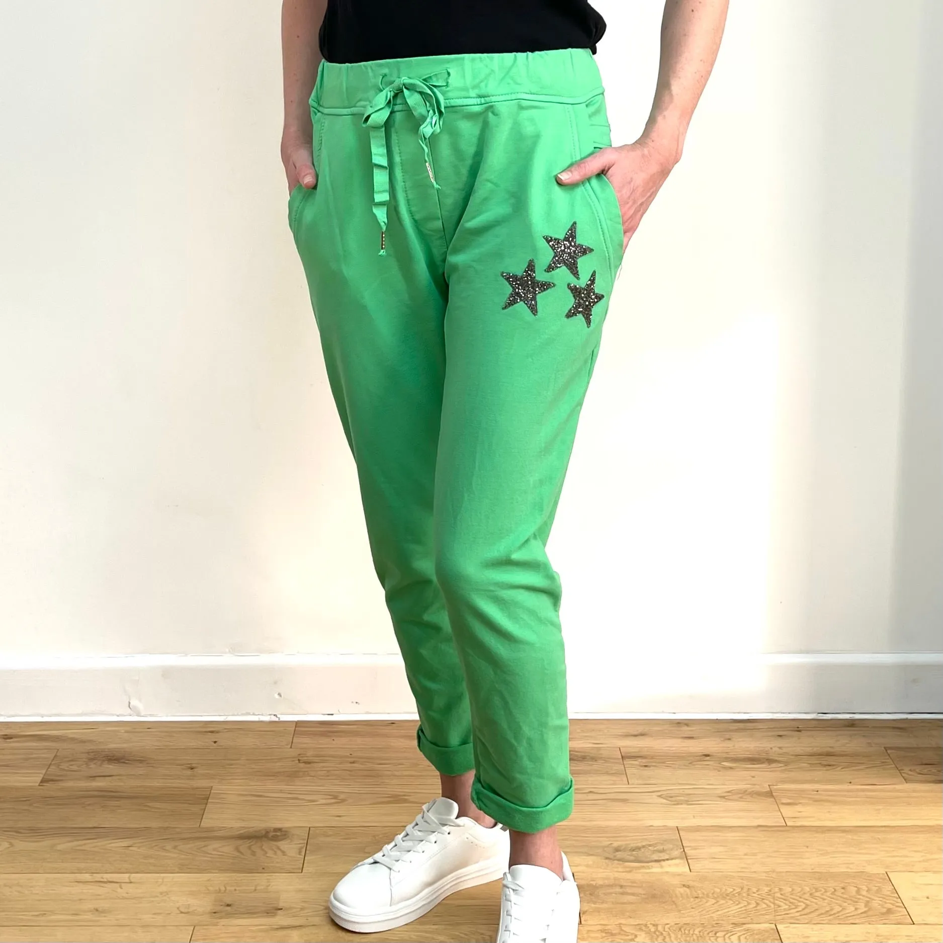 Triple Star Joggers - Green