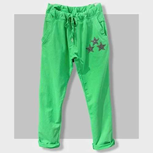 Triple Star Joggers - Green