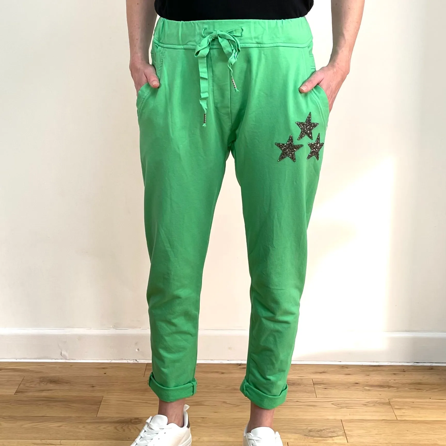 Triple Star Joggers - Green