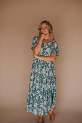 Uma Maxi Dress in Turquoise - Coming Soon