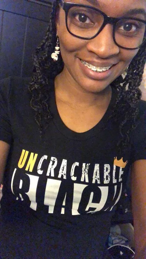 uncrackable black unisex tee