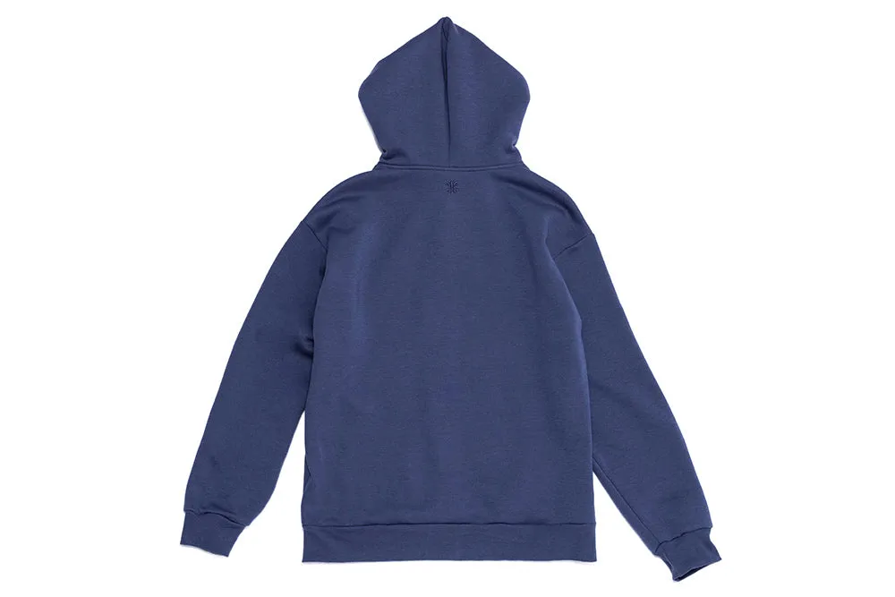 Unisex Hoodie Indigo R36100-555