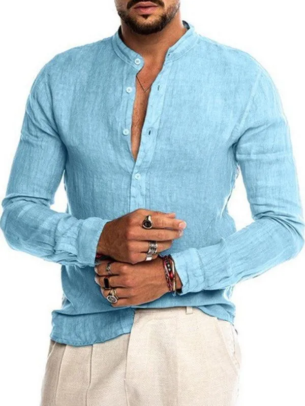 Vienna Linen Shirt for Men