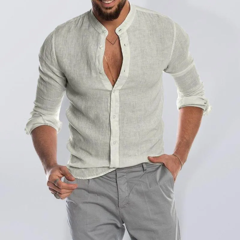 Vienna Linen Shirt for Men