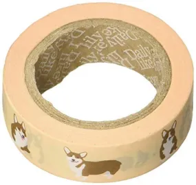 Welsh Corgi Washi Tape