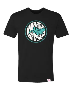 What's Your Happy? 2 Tone Logo T-Shirt