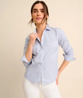 Wrinkle-Free Stretch Cotton Bella Shirt