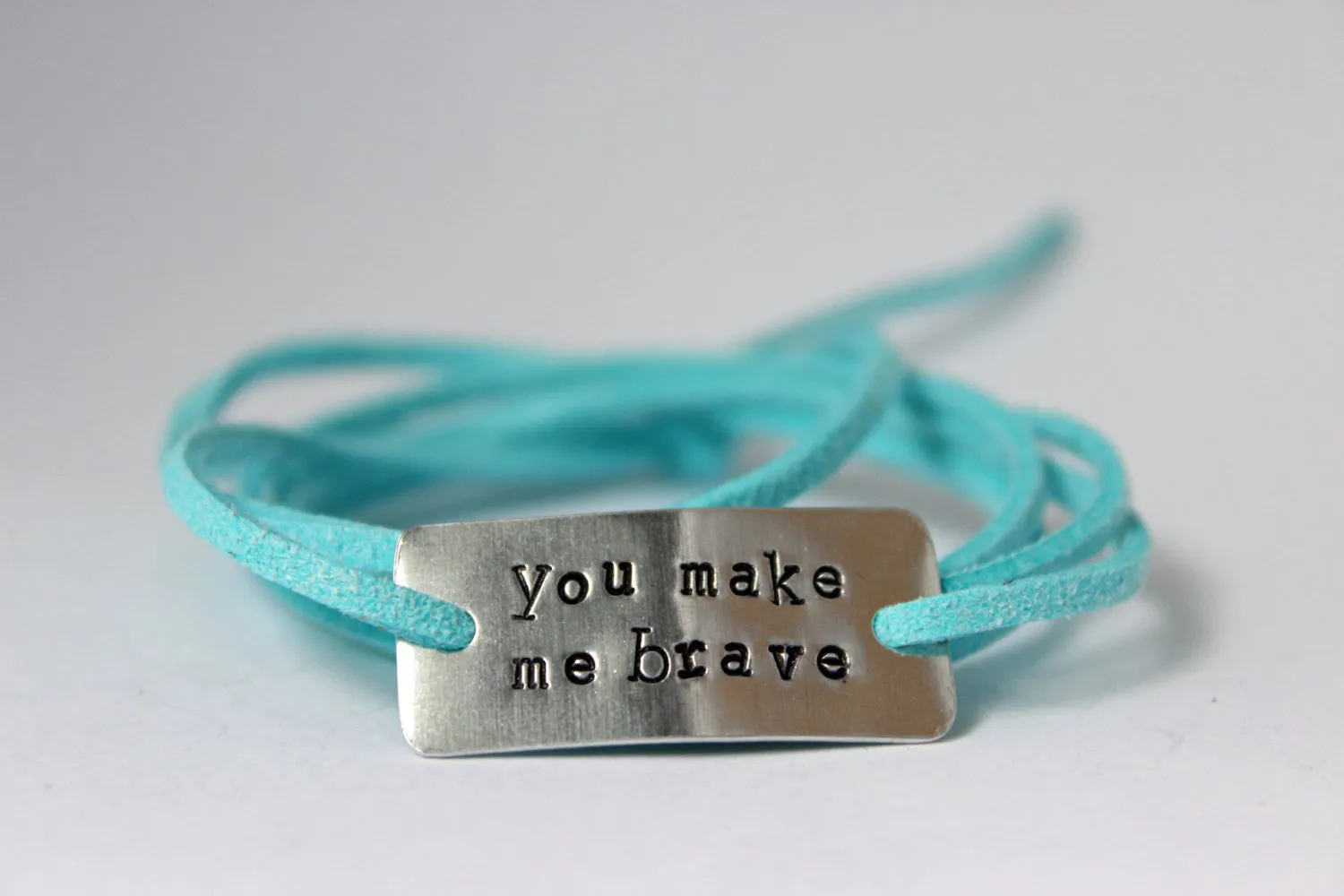 You Make Me Brave, Wrap Bracelet