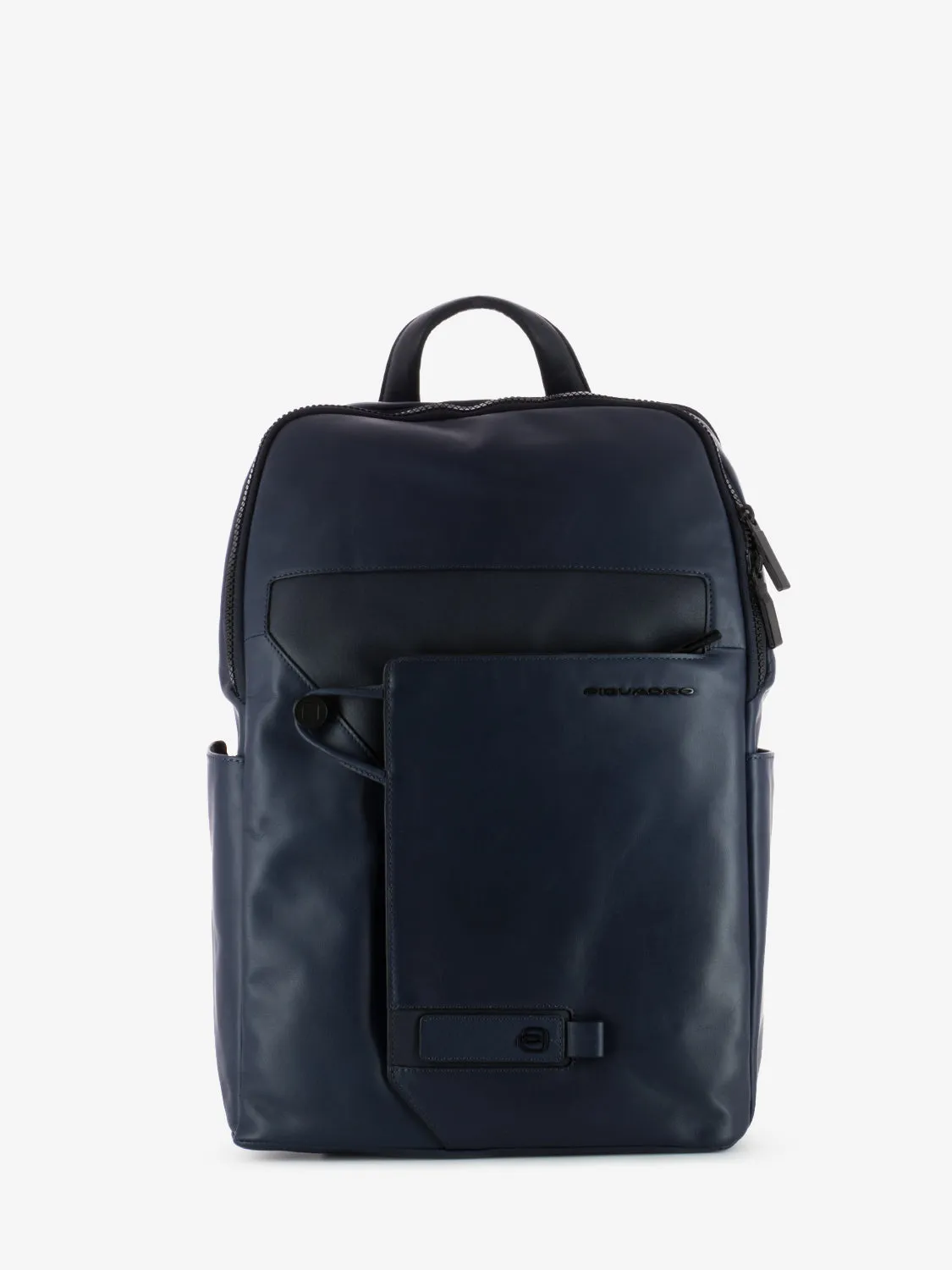 Zaino pc 14'' in pelle blu